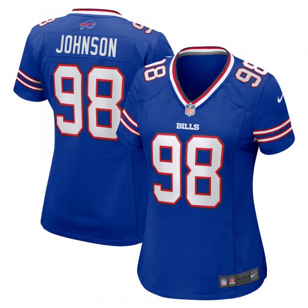 Women's Buffalo Bills Austin Johnson Nike  Royal Team Game Jersey