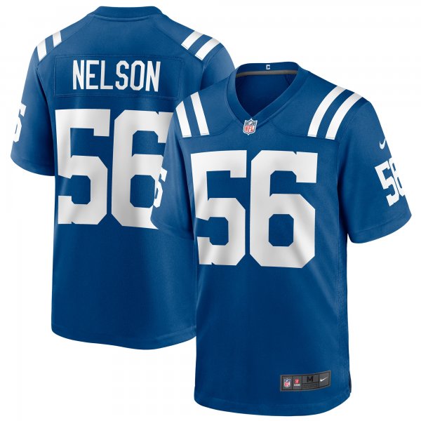 Men's Indianapolis Colts Quenton Nelson Nike Royal Player Game Jersey