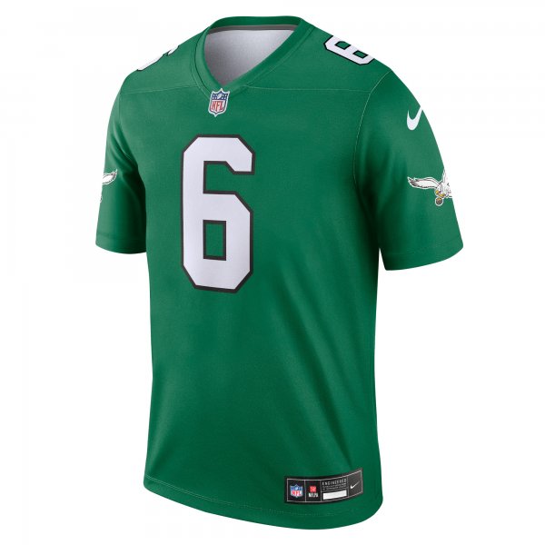 Men's Philadelphia Eagles DeVonta Smith Nike Kelly Green Legend Jersey