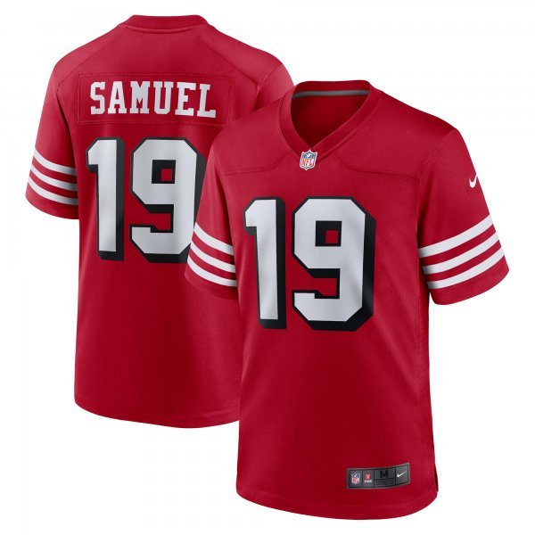 Men's San Francisco 49ers Deebo Samuel Nike Scarlet Alternate Game Jersey