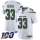 New York Jets #33 Jamal Adams White Men's Stitched NFL 100th Season Vapor Limited Jersey