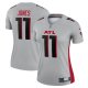 Women's Atlanta Falcons Julio Jones Nike Silver Inverted Legend Jersey