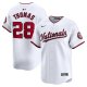 Men's Washington Nationals Lane Thomas Nike White Home Limited Player Jersey