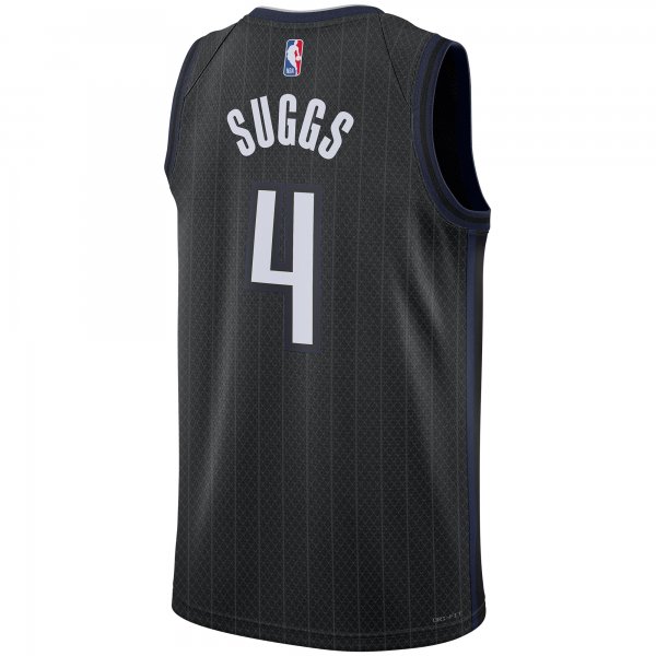 Unisex Orlando Magic Jalen Suggs Nike Black 2022/23 Swingman Jersey - City Edition