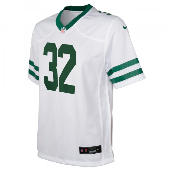 Youth New York Jets Michael Carter Nike Legacy White Game Jersey