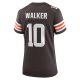 Women's Cleveland Browns Phillip Walker Nike  Brown Team Game Jersey