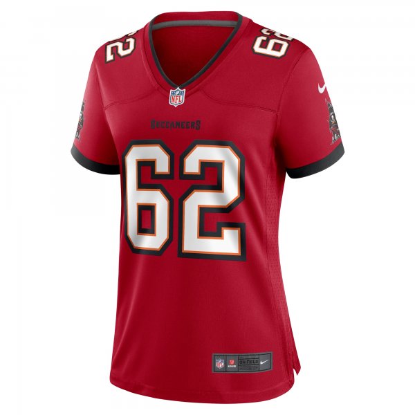 Women's Tampa Bay Buccaneers Graham Barton Nike  Red  Game Jersey