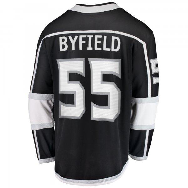 Men's Los Angeles Kings Quinton Byfield Fanatics Black Home Team Breakaway Player Jersey