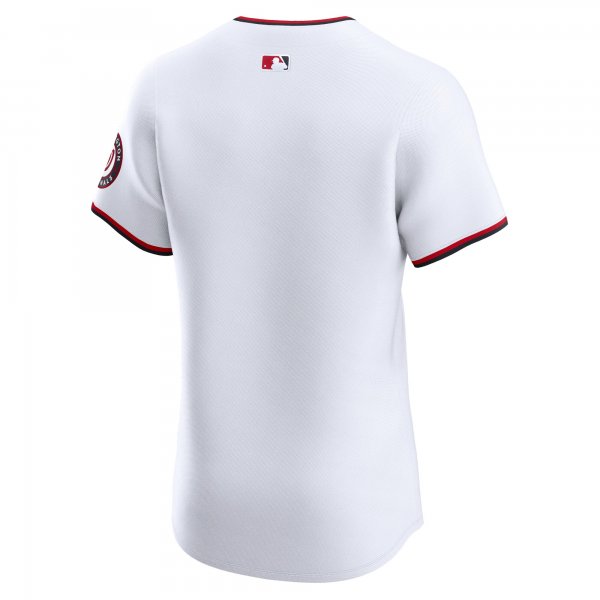 Men's Washington Nationals Nike White Home Elite Jersey