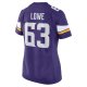 Women's Minnesota Vikings Vederian Lowe Nike Purple Game Player Jersey