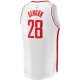 Youth Houston Rockets Alperen Sengun Fanatics White Fast Break Replica Player Jersey - Association Edition