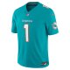 Men's Miami Dolphins Tua Tagovailoa Nike Aqua Vapor F.U.S.E. Limited Jersey