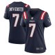 Women's New England Patriots JuJu Smith-Schuster Nike Navy Game Player Jersey