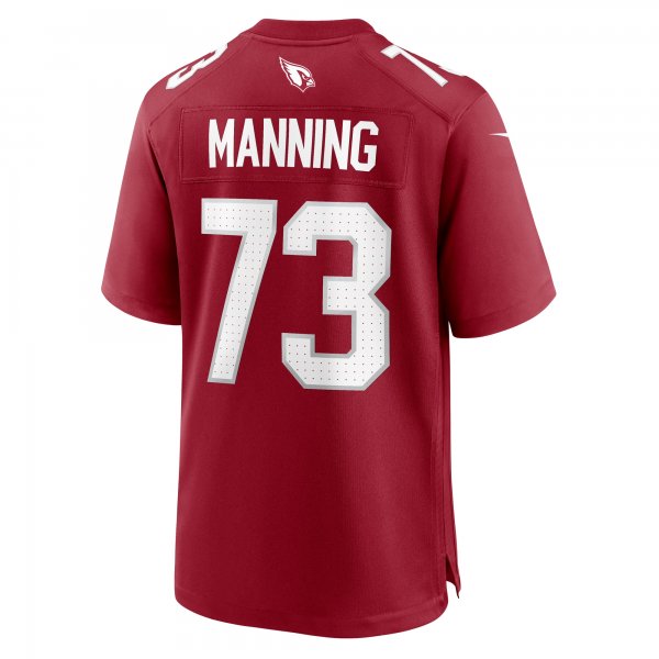 Men's Arizona Cardinals Ilm Manning Nike  Cardinal Team Game Jersey