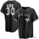 Men's Toronto Blue Jays #30 Alejandro Kirk Black Cool Base Stitched MLB Jersey