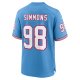 Youth Tennessee Titans Jeffery Simmons Nike Light Blue Game Jersey