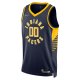 Men's Indiana Pacers Nike Navy 2021/22 Diamond Swingman Custom Jersey - Icon Edition