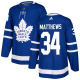 Adidas Maple Toronto Maple Leafs #34 Auston Matthews Blue Home Stitched Youth NHL Jersey