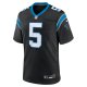 Men's Carolina Panthers Laviska Shenault Jr. Nike Black Team Game Jersey