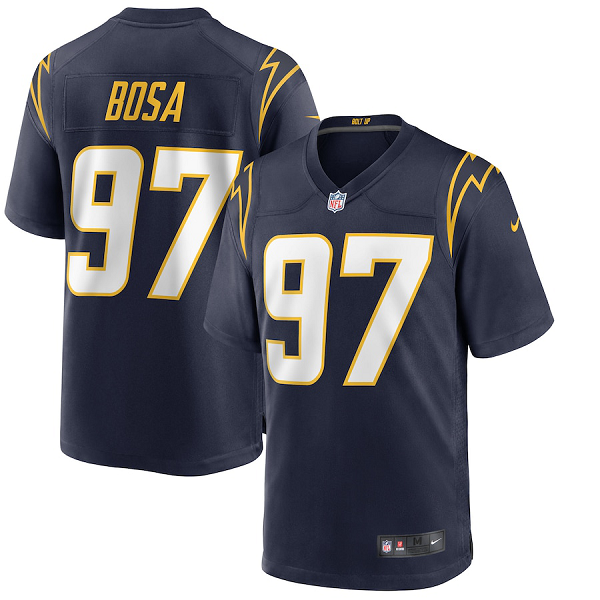 Men's Los Angeles Chargers #97 Joey Bosa Nike Navy Alternate Game Jersey