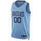 Unisex Memphis Grizzlies Jordan Brand Blue 2022/23 Swingman Custom Jersey - Statement Edition