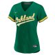 Women's Oakland Athletics Nike Kelly Green Alternate Replica Team Jersey