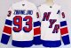 Men's #93 Mika Zibanejad New York Rangers White City Edition Jersey