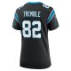 Women's Carolina Panthers Tommy Tremble Nike Black Team Game Jersey