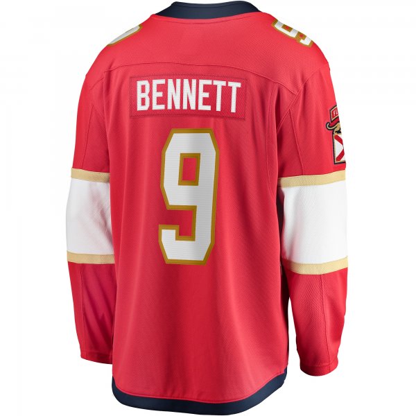 Men's Florida Panthers Sam Bennett Fanatics Red Home Breakaway Replica Jersey