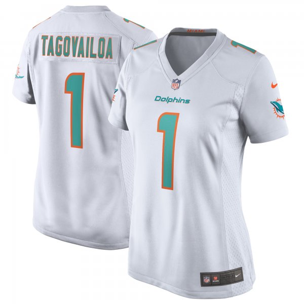 Women's Miami Dolphins Tua Tagovailoa Nike White Game Jersey