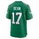 Men's Philadelphia Eagles Nakobe Dean Nike Kelly Green Alternate Game Jersey