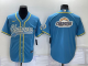 Men's Los Angeles Chargers Blank Light Blue Stitched Baseball Cool Base Jersey