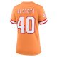 Women's Tampa Bay Buccaneers Mike Alstott Nike Orange Throwback Game Jersey