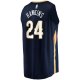 Youth New Orleans Pelicans Jordan Hawkins Fanatics Navy  Fast Break Replica Jersey - Icon Edition