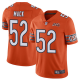 Chicago Bears #52 Khalil Mack Orange Men's Stitched NFL Limited Rush 100th Season Jersey