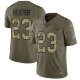 Men's Nike Chicago Bears #23 Devin Hester Limited Olive Camo Salute to Service NFL Jersey