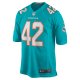 Men's Miami Dolphins Alexander Johnson Nike  Aqua  Game Jersey