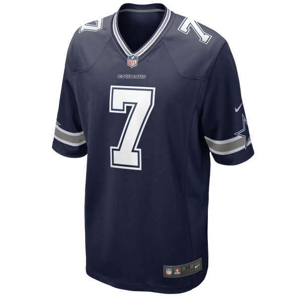 Men's Dallas Cowboys Trevon Diggs Nike Navy Game Jersey