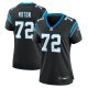 Women's Carolina Panthers Taylor Moton Nike Black Team Game Jersey