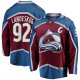 Men's Colorado Avalanche Gabriel Landeskog Fanatics Burgundy Captain Patch Home Breakaway Jersey