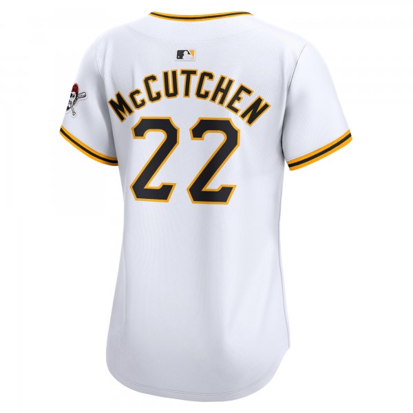 Women's Pittsburgh Pirates Andrew McCutchen Nike White Home Limited Player Jersey