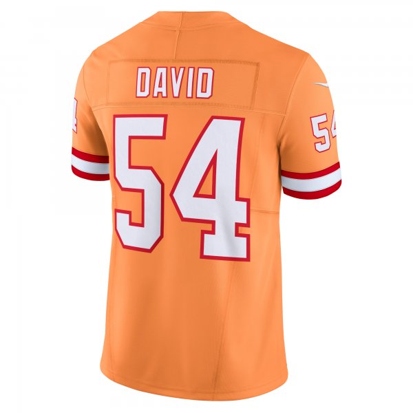 Men's Tampa Bay Buccaneers Lavonte David Nike Orange Vapor F.U.S.E. Limited Jersey