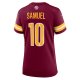 Women's Washington Commanders Curtis Samuel Nike Burgundy Player Jersey