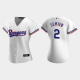 Women's Texas Rangers #2 Marcus Semien White MLB Jersey