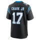 Men's Carolina Panthers DJ Chark Jr. Nike Black Game Jersey