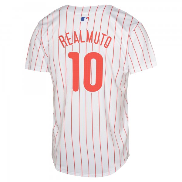 Youth Philadelphia Phillies J.T. Realmuto Nike White Home Limited Jersey