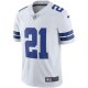 Men's Dallas Cowboys Ezekiel Elliott Nike White Vapor Limited Player Jersey