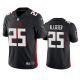 Men's Nike #25 Atlanta Falcons Tyler Allgeier Black Vapor Limited Jersey