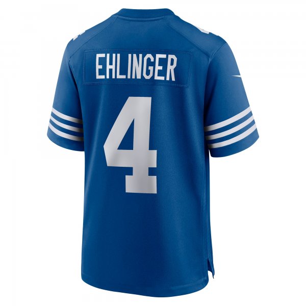 Men's Indianapolis Colts Sam Ehlinger Nike Blue Game Player Jersey