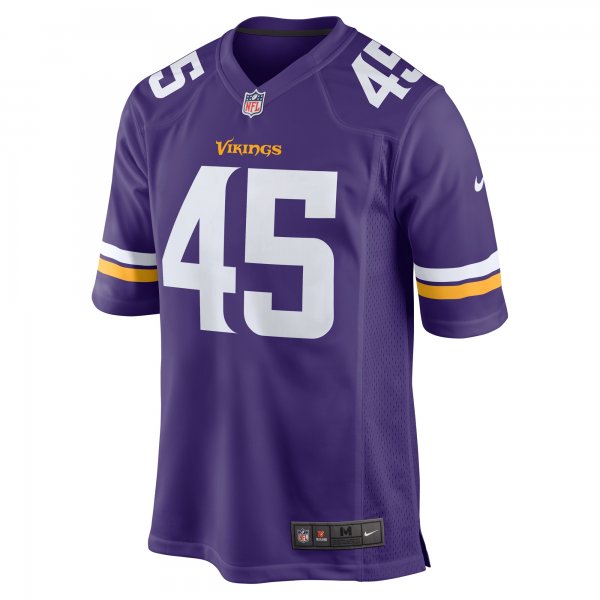 Men's Minnesota Vikings Troy Dye Nike Purple Game Jersey